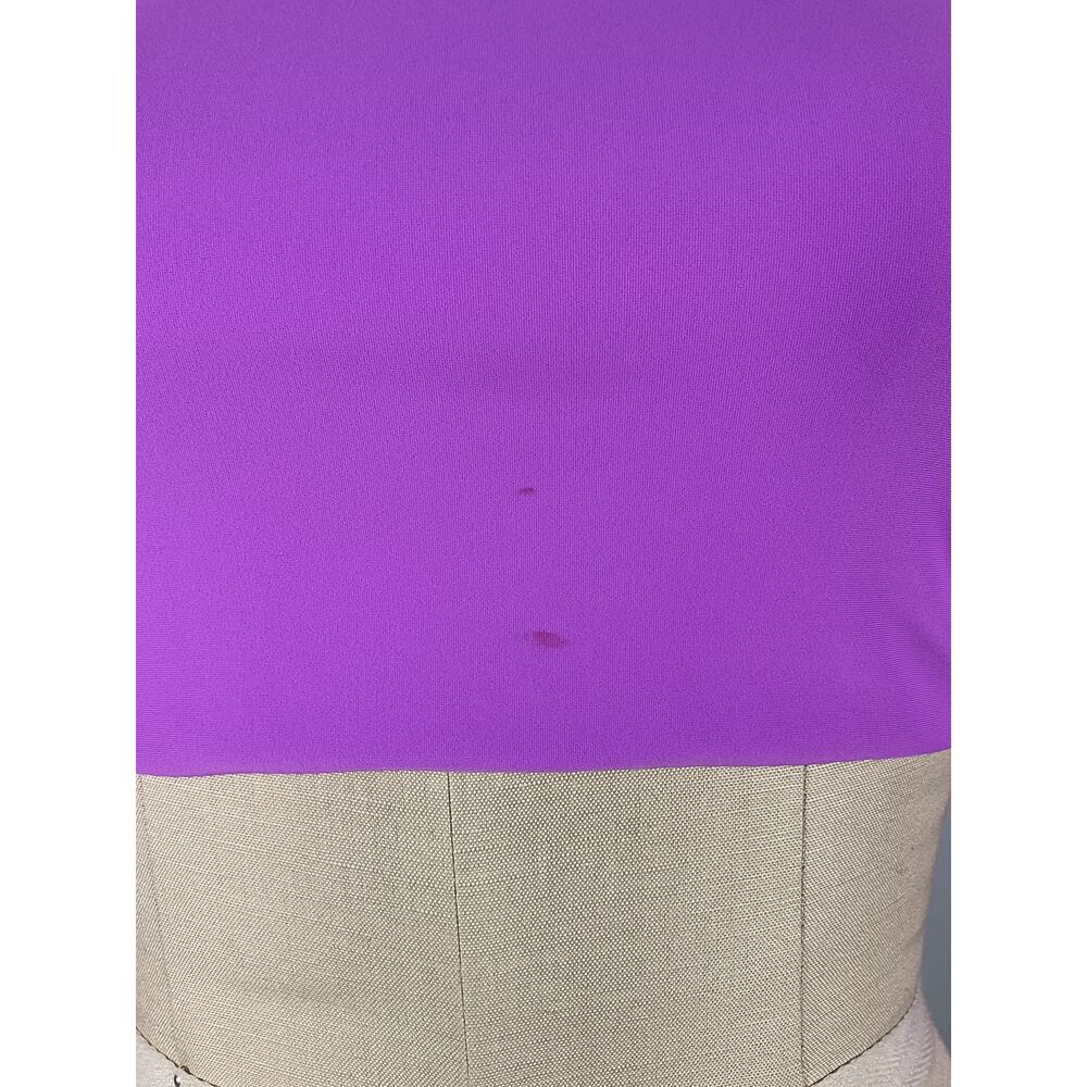 Alex Perry Sleek Purple Deren Crop Top Size US 4/ UK 8 - Picture 7 of 8